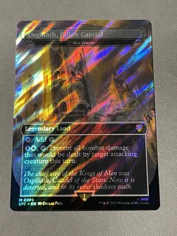 Osgiliath, Fallen Capital - Kor Haven (Surge Foil) MTG Commander LTC NM - Image 1