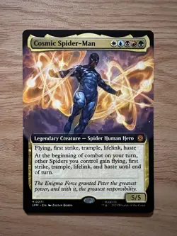 MTG Cosmic Spider-Man (Extended Art) Marvel's Spider-Man 271 Non Foil - Image 1