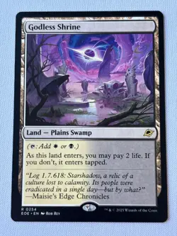 Godless Shrine - Edge of Eternities - MTG Magic - Image 1