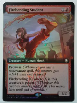 Firebending Student *Buy a Box Promo FOIL* Magic MtG x1 - Image 1