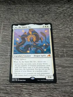 1 x Ao, the Dawn Sky - Kamigawa: Neon Dynasty - NM-Mint - MTG - Image 1