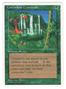 Mtg Chronicles Concordant Crossroads #32 - Image 1