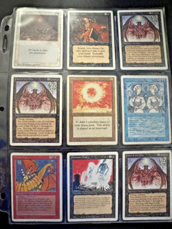 MTG REVISED lot - Sol Ring, Lord of the Pit, Demonic Tutor, Armageddon... - Image 1