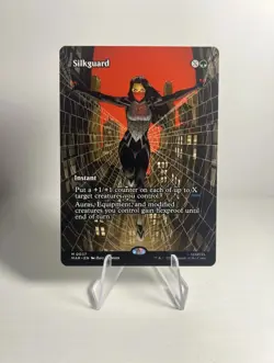 Silkguard (Borderless) M Marvel Universe Eternal-Legal 37 NM - Image 1