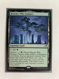Boseiju, Who Endures - Neon Dynasty - Unplayed / Near Mint Condition - MTG - Image 1