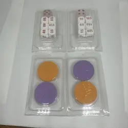 2 sets of Pokemon TCG Official Dice and Markers From White Flare ETB - Image 2