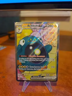 POKEMON IONO'S BELLIBOLT EX 172/159 FULL ART ULTRA RARE S&V JOURNEY TOGETHER - Image 1