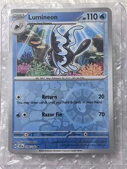 Lumineon Reverse Holo - 036/142 - Stellar Crown Pokemon TCG NM - Image 1