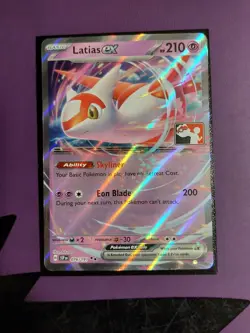 Latias Ex 076/191 Prize Pack Series 7 Stamped Play Pokemon TCG Surging Sparks NM - Image 1