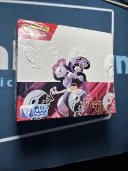 Pokemon TCG Destined Rivals Booster Box Clean No Rips - Image 1