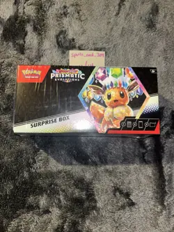Pokemon TCG - Scarlet and Violet Prismatic Evolutions Surprise Box - New SEALED! - Image 3