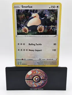 Snorlax Rare Holo 140/202 Pokemon Sword and Shield - Image 1