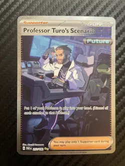 Professor Turo’s Scenario 257/182Pokemon Paradox Rift Special Illustration Rare - Image 1