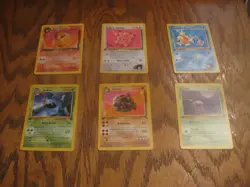 WOTC Pokemon 1st Edition Lot x 54 Cards - Image 5