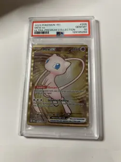 2023 Pokemon 151 Ultra Premium Collection Mew EX 205/165 PSA 10 Gem Metal - Image 3