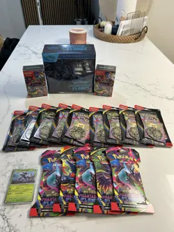 Pokemon ETB Mega Evolution Phantasmal Flames Sealed Elite Trainer Box New TCG - Image 1