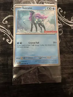 Pokemon Phantasmal Flames Suicune 026/094 Promo GameStop Sealed Stamped Rare - Image 1
