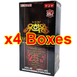 Yugioh Rarity Collection Quarter Century Edition Booster Box x4 Korean Unopened - Image 2
