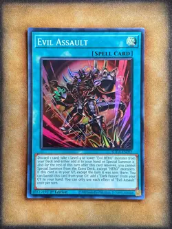 Yugioh Evil Assault SUDA-EN052 Super Rare 1st Ed NM - Image 1