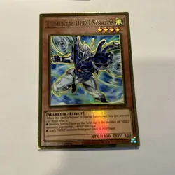Elemental HERO Stratos MAGO-EN004 Maximum Gold 1st Edition - Image 1