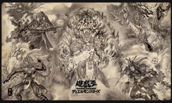 YuGiOh Official Konami Brotherhood of the Fire Fist Playmat NEW - Image 1