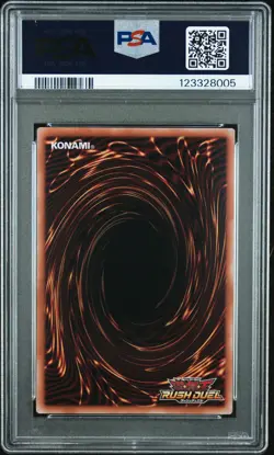 2024 YU-GI-OH! JPN OVER RUSH RARE #JP044 DARK MATTER TRANSCEND DRAGON PSA 10 - Image 2