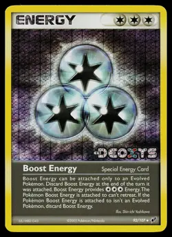 Pokemon Card - Boost Energy Deoxys 93/107 Reverse Holo Stamped - Image 1