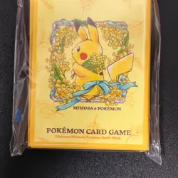 Pikachu MIMOSA e Pokemon Sleeve Japanese Pokemon Card 2023 Exclusive Sealed - Image 4