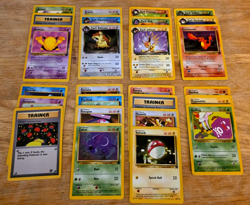 X 26 Pokemon Team Rocket Card Lot W/ Voltorb, Slowpoke, Psyduck, Meowth, Zubat - Image 2