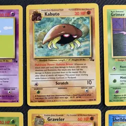 Pokemon Fossil Unlimited 9 Card Lot WOTC - LP/MP - Image 3