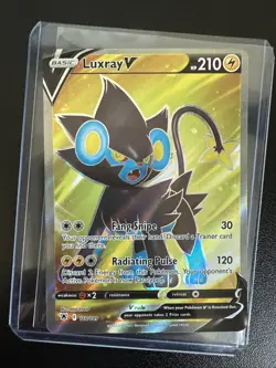Pokemon TCG Luxray v Astral Radiance Holo Full Art Ultra Rare Card 168/189 - Image 2