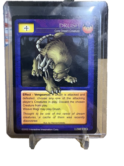 Magi Nation Duel - DRUSH - LIMITED PROMO CCG Card - Excellent Condition - Image 1