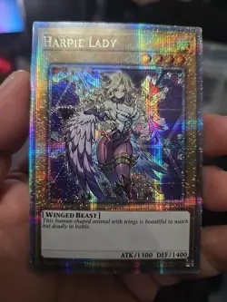 Dark Magician girl Pop Out Sexy Card Holo Anime Yugioh CUSTOM ART Harpie Lady 1 - Image 1