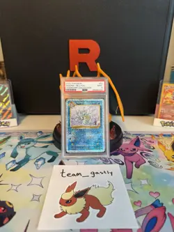 Pokemon TCG Seadra 63/110 Legendary Collection Reverse Holo Card PSA 9 Mint - Image 1