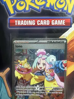 Iono 269/193 Sv02: Paldea Evolved Pokemon SIR Holo Card English NM - Image 2