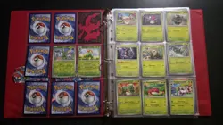 Pokemon Obsidian Flames- Almost Complete Base Set RH, Holo, EX 241 cards total. - Image 2