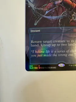 MTG Snap Borderless Card Secret Lair Drop Series Near Mint Foil Condition - Image 2
