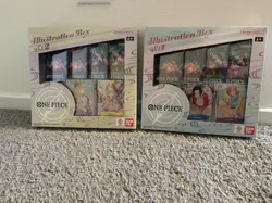 One Piece Trading Card Game: Illustration Box Volume 1 & Volume 2 SEALED - Image 1