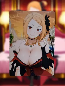 Priscilla Barielle Re: Zero Anime Waifu Sexy Goddess Doujin Lewd Hentai Card - Image 1