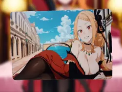 Priscilla Barielle Re: Zero Anime Waifu Sexy Goddess Doujin Lewd Hentai Card - Image 1