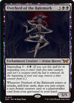 Overlord of the Balemurk (Duskmourn: House of Horror) - NM Pack Fresh MTG - Image 1