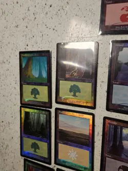 Lot Of 16 FOIL Basic Lands Land MTG Magic LP Rare Swap Plains Island Mountain - Image 5