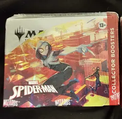 Magic The Gathering Marvel Spiderman Factory Sealed Collector Booster Box - Image 1