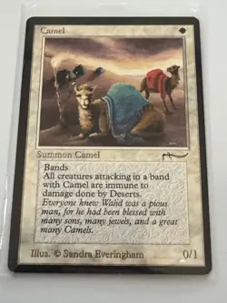 Camel - Arabian Nights ~LP/MP~ Magic The Gathering MTG - Image 1
