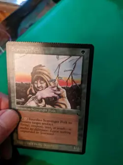 Scavenger Folk The Dark crimp misprint error - Image 1