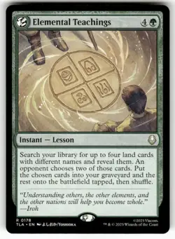 Elemental Teachings 178 NM MTG Avatar: The Last Airbender Magic - Image 1