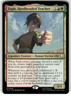Toph, Hardheaded Teacher 246 NM MTG Avatar: The Last Airbender Magic - Image 1