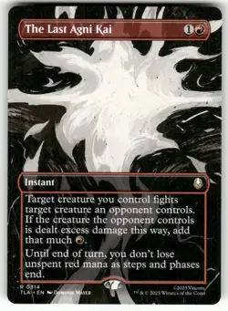 The Last Agni Kai Showcase 314 NM MTG Avatar: The Last Airbender Magic - Image 1