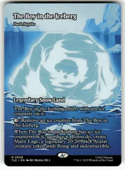Dark Depths (The Boy in the Iceberg) (Borderless) 56 NM MTG TLE Magic - Image 1
