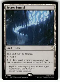 Secret Tunnel 278 NM MTG Avatar: The Last Airbender Magic - Image 1